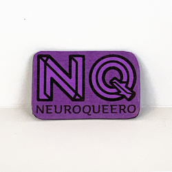 Neuroqueero Magnet by KJ @neuroqueero